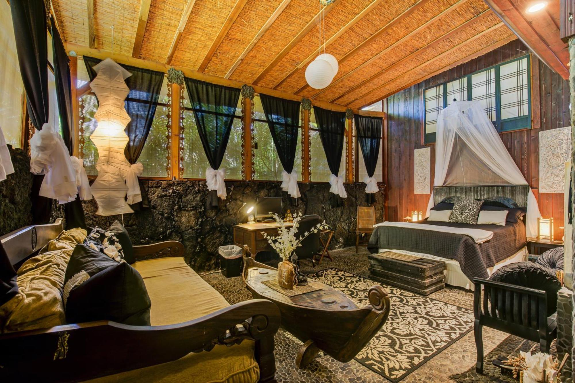 The Bali House And Cottage At Kehena Beach Hawaii Cameră foto