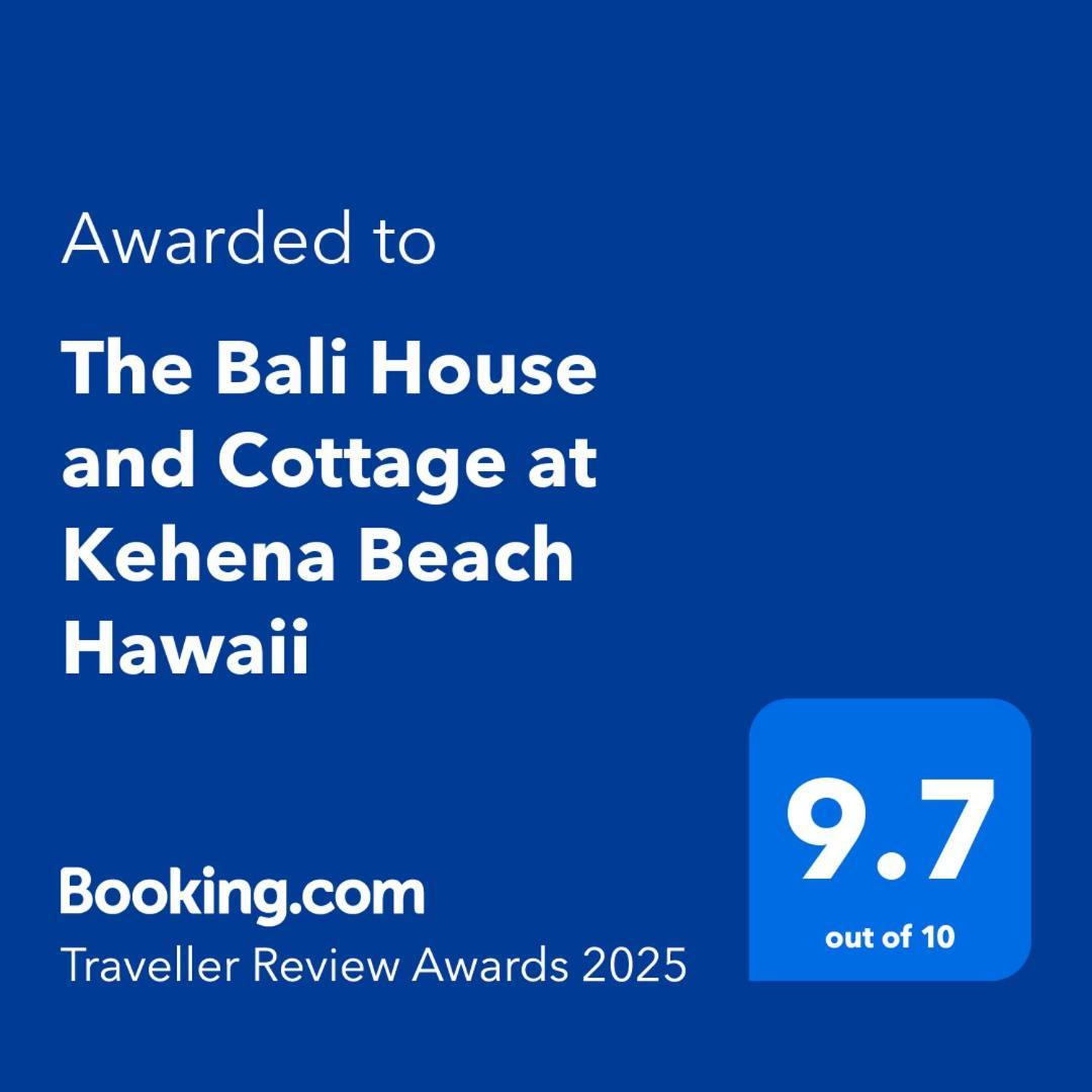 The Bali House And Cottage At Kehena Beach Hawaii Exterior foto